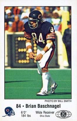 1981 Chicago Bears Police #NNO Brian Baschnagel Front