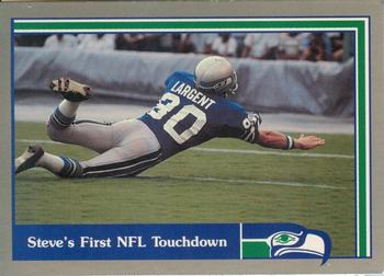 1989 Pacific Steve Largent #11 First NFL TD Front