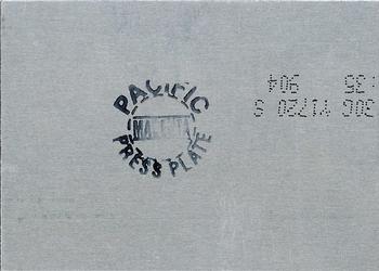 2003 Pacific Atomic CFL - Printing Plates Magenta #83 Lal Knight Back
