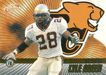 2003 Pacific Atomic CFL - Gold #6 Lyle Green Front