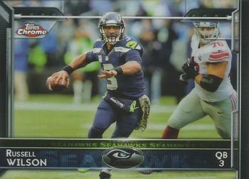 2015 Topps Chrome #15a Russell Wilson Front
