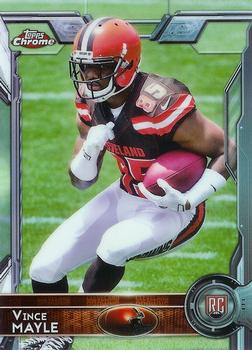 2015 Topps Chrome #168 Vince Mayle Front