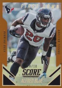 2015 Score - First Down #87 Alfred Blue Front
