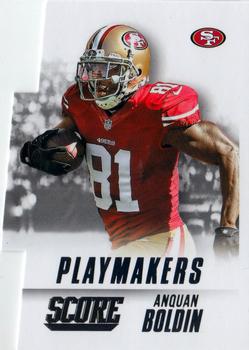 2015 Score - Playmakers #8 Anquan Boldin Front