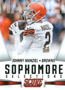 2015 Score - Sophomore Selections #5 Johnny Manziel Front