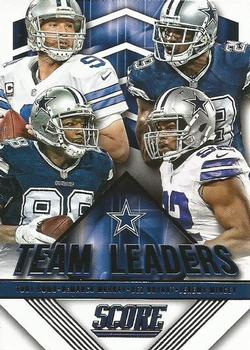 2015 Score - Team Leaders #5 Dez Bryant / Jeremy Mincey / DeMarco Murray / Tony Romo Front