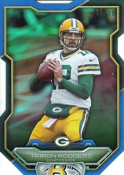 2015 Bowman - Die Cuts Blue #BCDC-AR Aaron Rodgers Front