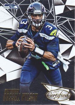 2015 Panini Certified #1 Russell Wilson Front