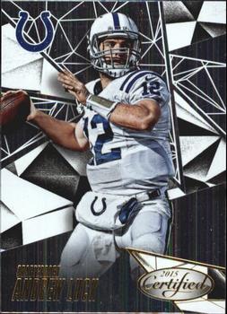 2015 Panini Certified #10 Andrew Luck Front