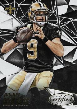 2015 Panini Certified #98 Drew Brees Front