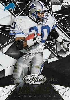 2015 Panini Certified #104 Barry Sanders Front