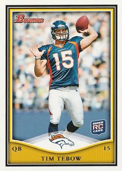 2010 Topps - Bowman Target Gold #TC-1 Tim Tebow Front