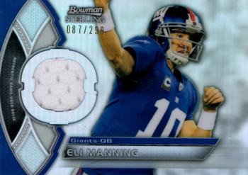2011 Bowman Sterling - Relic Refractors #BSR-EM Eli Manning Front
