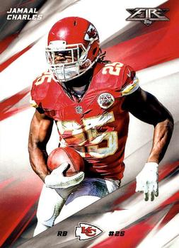 2015 Topps Fire #6 Jamaal Charles Front