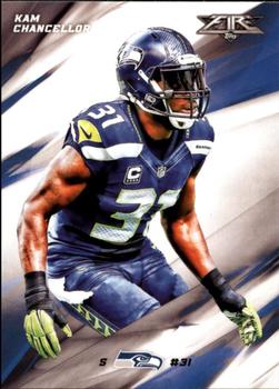2015 Topps Fire #89 Kam Chancellor Front