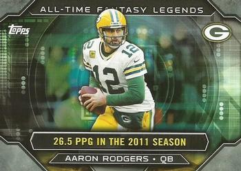 2015 Topps - All-Time Fantasy Legends #ATFL-AR Aaron Rodgers Front