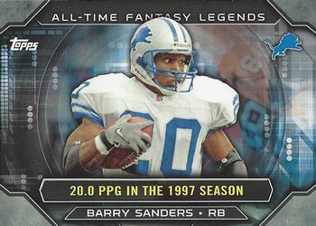 2015 Topps - All-Time Fantasy Legends #ATFL-BS Barry Sanders Front