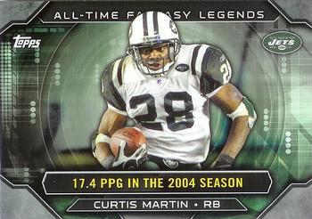 2015 Topps - All-Time Fantasy Legends #ATFL-CM Curtis Martin Front