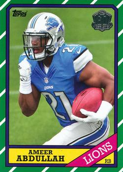 2015 Topps - 60th Anniversary #T60-AA Ameer Abdullah Front
