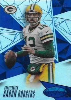 2015 Panini Certified - Mirror Blue #21 Aaron Rodgers Front