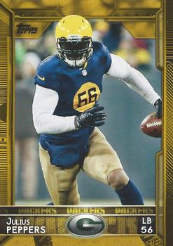 2015 Topps - Gold #14 Julius Peppers Front