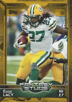 2015 Topps - Gold #323 Eddie Lacy Front