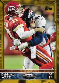 2015 Topps - Gold #66 DeMarcus Ware Front