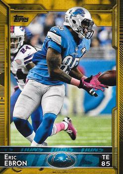 2015 Topps - Gold #97 Eric Ebron Front