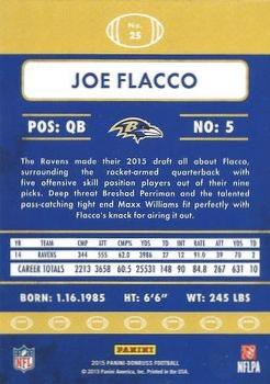 2015 Donruss - Stat Line Years #25 Joe Flacco Back