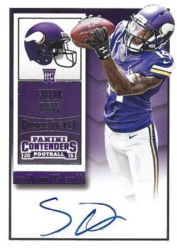 2015 Panini Contenders #235 Stefon Diggs Front