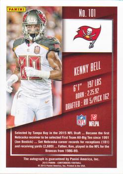 2015 Panini Contenders #101 Kenny Bell Back