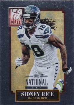 2013 Panini Elite - National Convention VIP #90 Sidney Rice Front