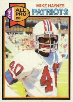 1979 Topps - Cream Colored Back #35 Mike Haynes Front