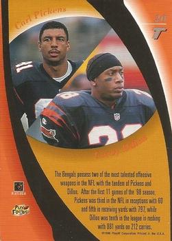 1998 Playoff Contenders - Touchdown Tandems #20 Carl Pickens / Corey Dillon Back