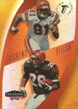1998 Playoff Contenders - Touchdown Tandems #20 Carl Pickens / Corey Dillon Front