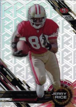 2015 Topps High Tek - Pattern 4 Cubes / Chain Link #2 Jerry Rice Front
