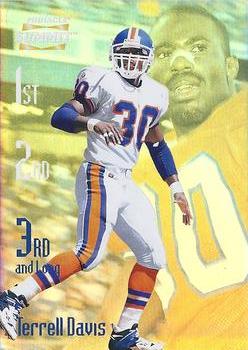 1996 Summit - Third and Long Promos #18 Terrell Davis Front