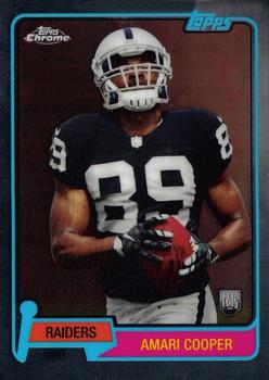 2015 Topps Chrome - 60th Anniversary Rookies #T60RC-AC Amari Cooper Front