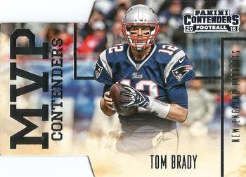 2015 Panini Contenders - MVP Contenders #MVP3 Tom Brady Front