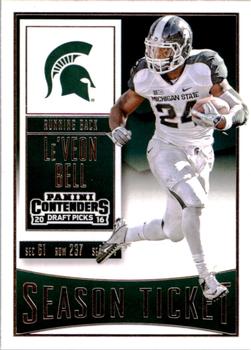 2016 Panini Contenders Draft Picks #66 Le'Veon Bell Front