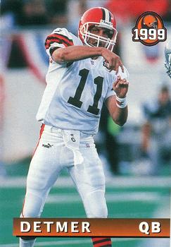 1999 Giant Eagle Cleveland Browns #1 Ty Detmer Front