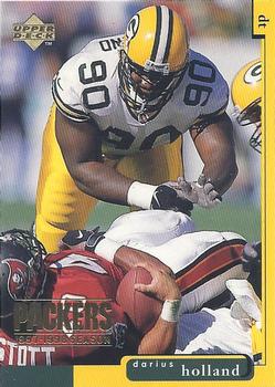 1998 Upper Deck ShopKo Green Bay Packers I #GB48 Darius Holland Front