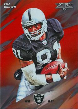 2015 Topps Fire - Flame #2 Tim Brown Front
