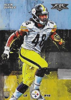 2015 Topps Fire - Rookies Silver #2 Alvin Dupree Front