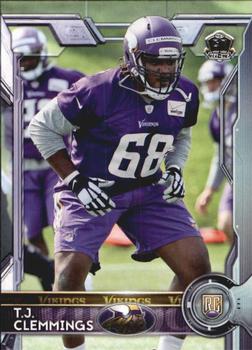 2015 Topps - 60th Anniversary #425 T.J. Clemmings Front