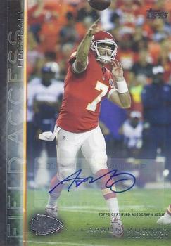 2015 Topps Field Access - Autographs #19 Aaron Murray Front