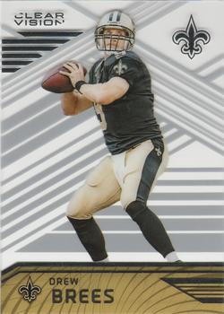 2016 Panini Clear Vision #44 Drew Brees Front