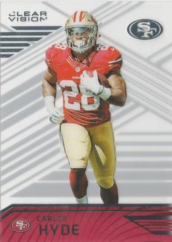 2016 Panini Clear Vision #60 Carlos Hyde Front