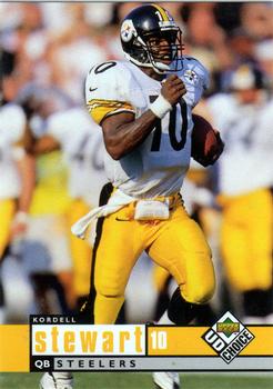 1998 UD Choice Pittsburgh Steelers #PS7 Kordell Stewart Front