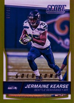 2016 Score - Jumbo Gold Zone #286 Jermaine Kearse Front